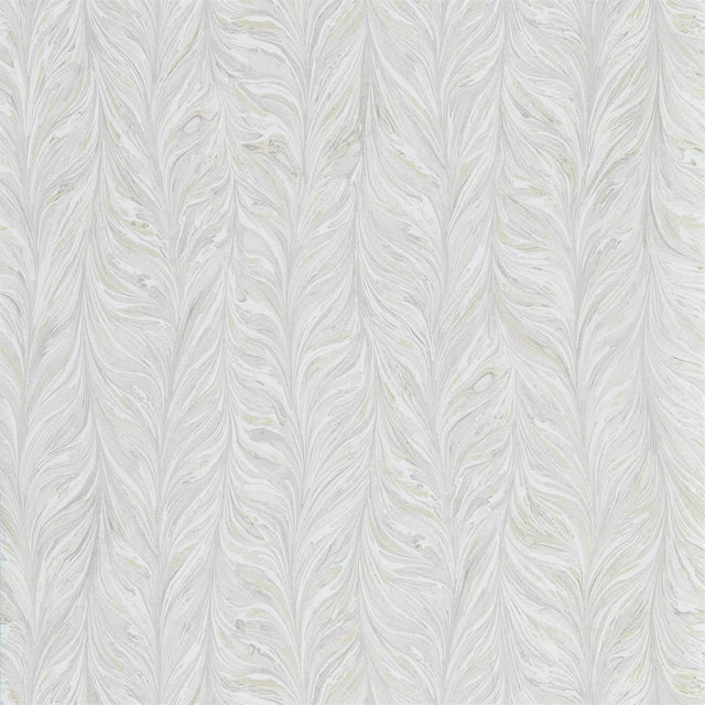 Zoffany Ebru II Snow Wallpaper