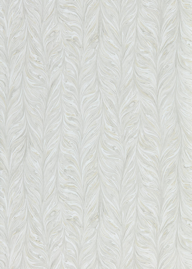 Zoffany Ebru II Snow Wallpaper