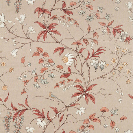 Zoffany Chambalon Trail Sunstone/Linen Fabric
