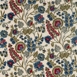 Zoffany Hardwick Crewel Sunstone/Indigo Fabric