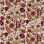 Zoffany Hardwick Crewel Antique Gold/Cinnabar Fabric