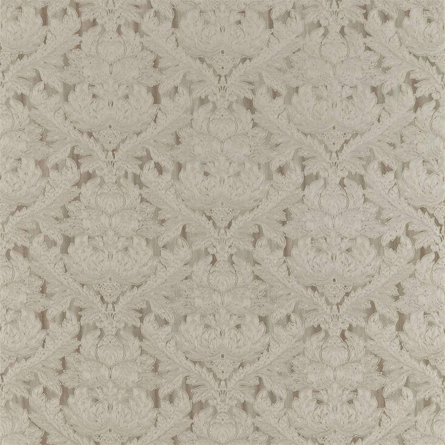 Zoffany Heiress Damask Stone Fabric