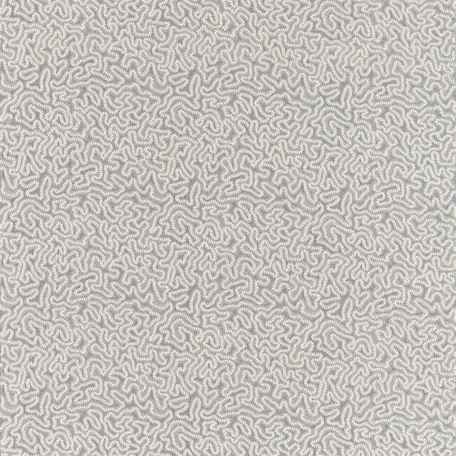 Zoffany Maze Coral Zinc Fabric