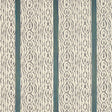 Zoffany Lennox Stripe Silver/Poison Fabric