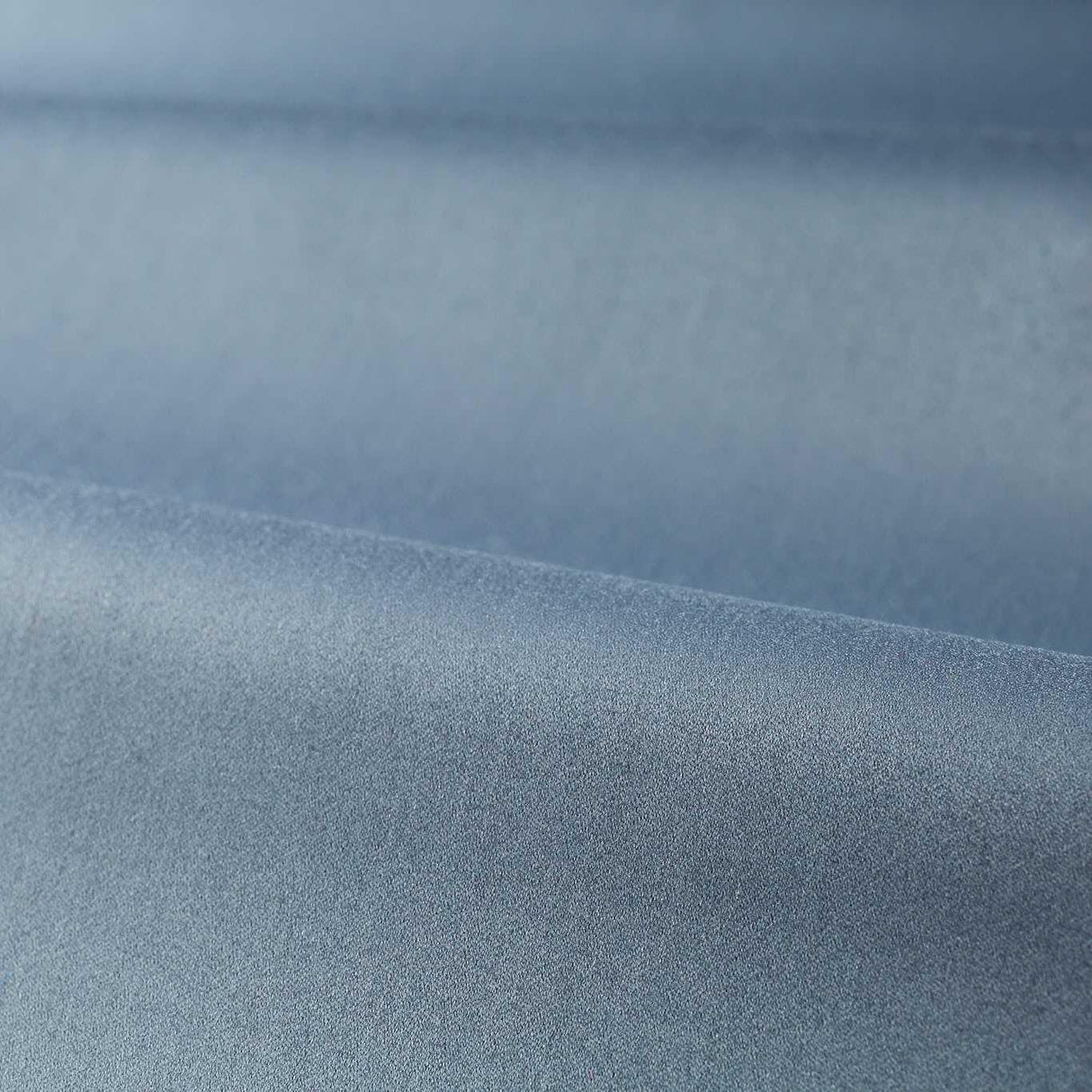 Zoffany Zoffany Wool Satin Blue Stone Fabric