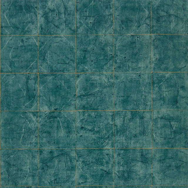 Zoffany Piastrella Huntsman Green Wallpaper