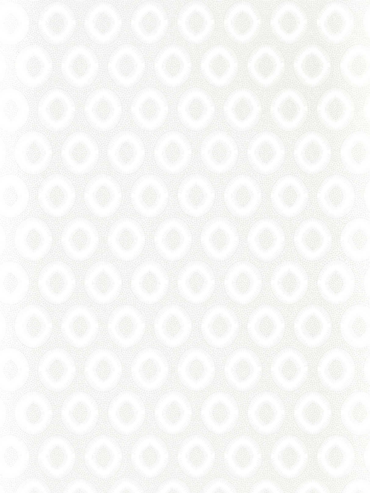 Zoffany Tallulah Plain Perfect White Wallpaper