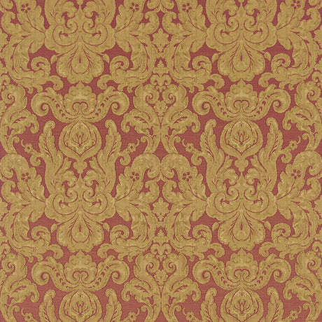 Zoffany Brocatello Red Fabric