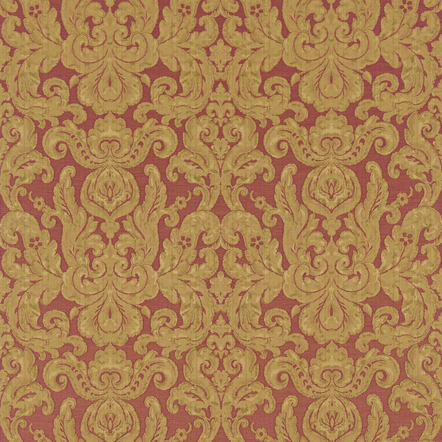 Zoffany Brocatello Red Fabric
