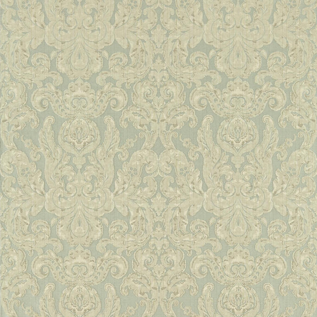 Zoffany Brocatello Light Blue Fabric