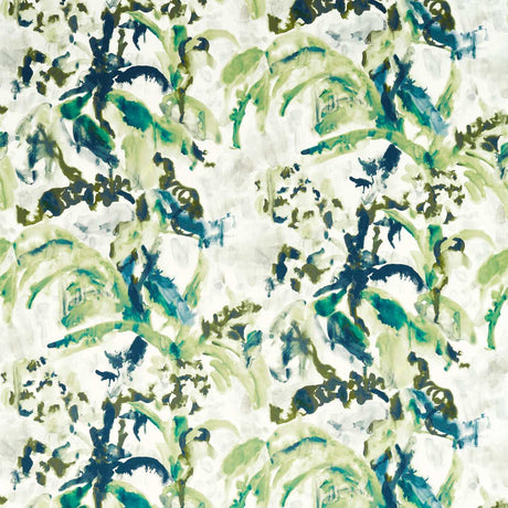 Zoffany Long Water Botanical Poison Fabric
