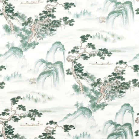 Zoffany Floating Mountains Mineral Fabric