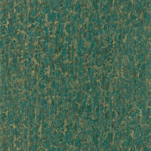 Zoffany Moresque Glaze Huntsmans green Wallpaper