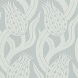 Zoffany Persian Tulip Quartz Grey Wallpaper