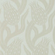 Zoffany Persian Tulip Silver Wallpaper