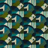 Zoffany Abstract 1928 Serpentine Fabric