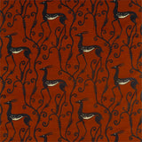 Zoffany Deco Deer Velvet Sahara Fabric