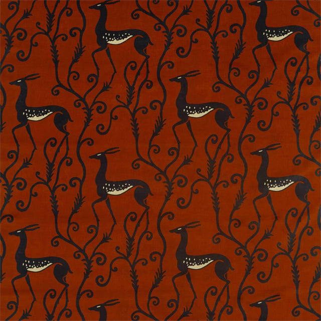 Zoffany Deco Deer Velvet Sahara Fabric
