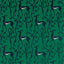 Zoffany Deco Deer Velvet Malachite Fabric