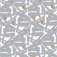 Zoffany Rakugaki Quartz Grey Fabric