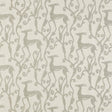 Zoffany Deco Deer Empire Grey Fabric