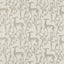 Zoffany Deco Deer Empire Grey Fabric