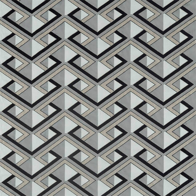 Zoffany Kuba Zinc Fabric