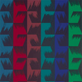 Zoffany Rhombi Stripe Jewel Fabric