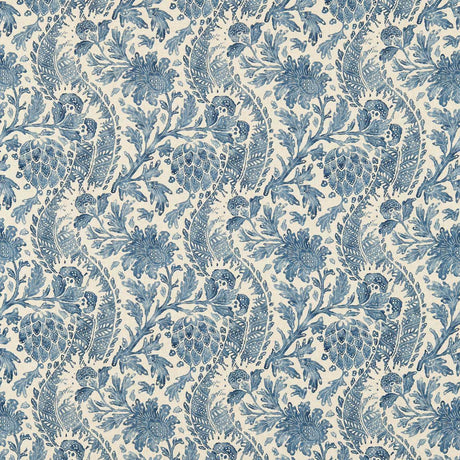 Zoffany Cochin Blue Fabric
