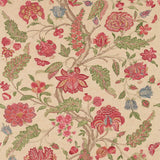 Zoffany Kalamkari Red/Green Fabric
