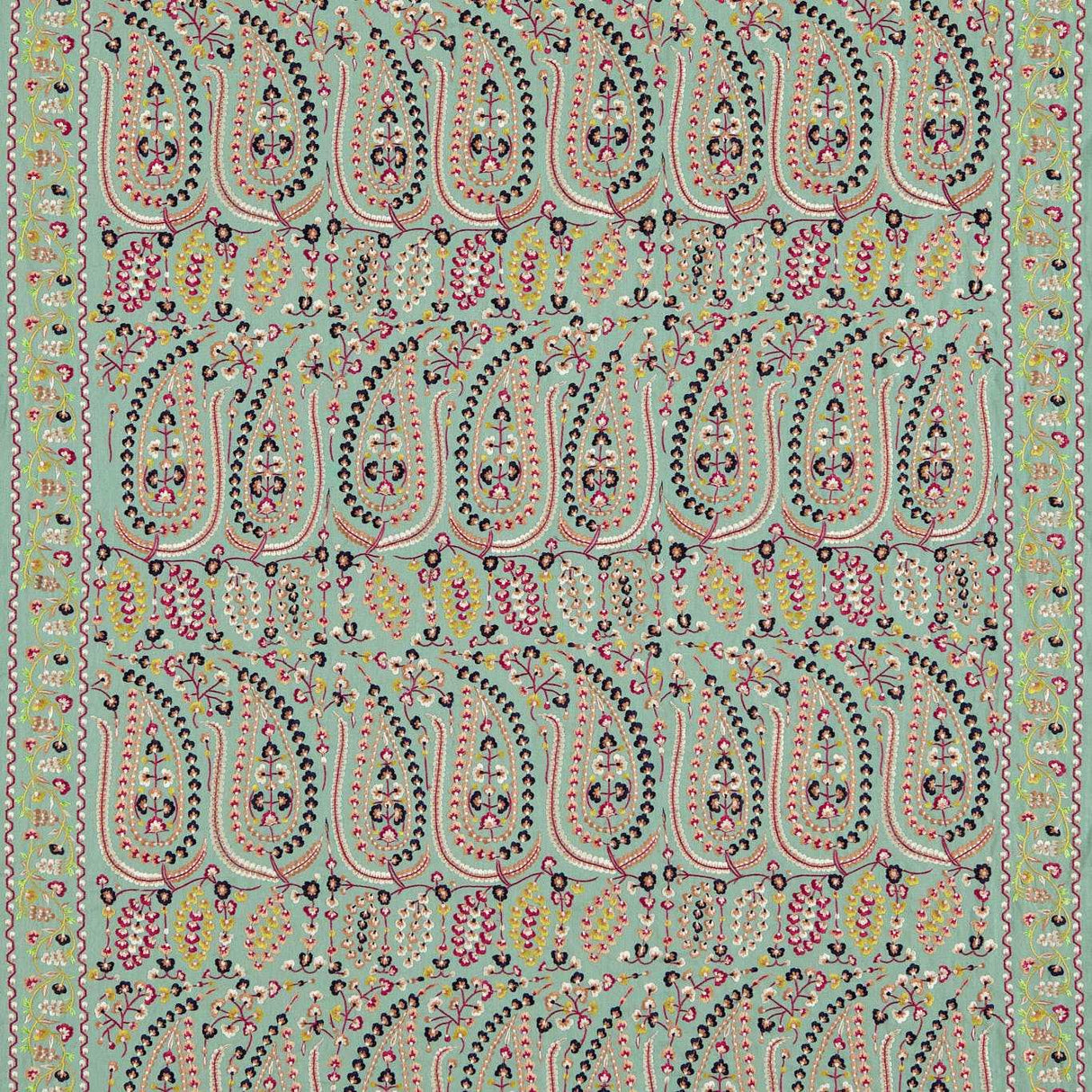 Zoffany Jayshree Celadon/Multi Fabric