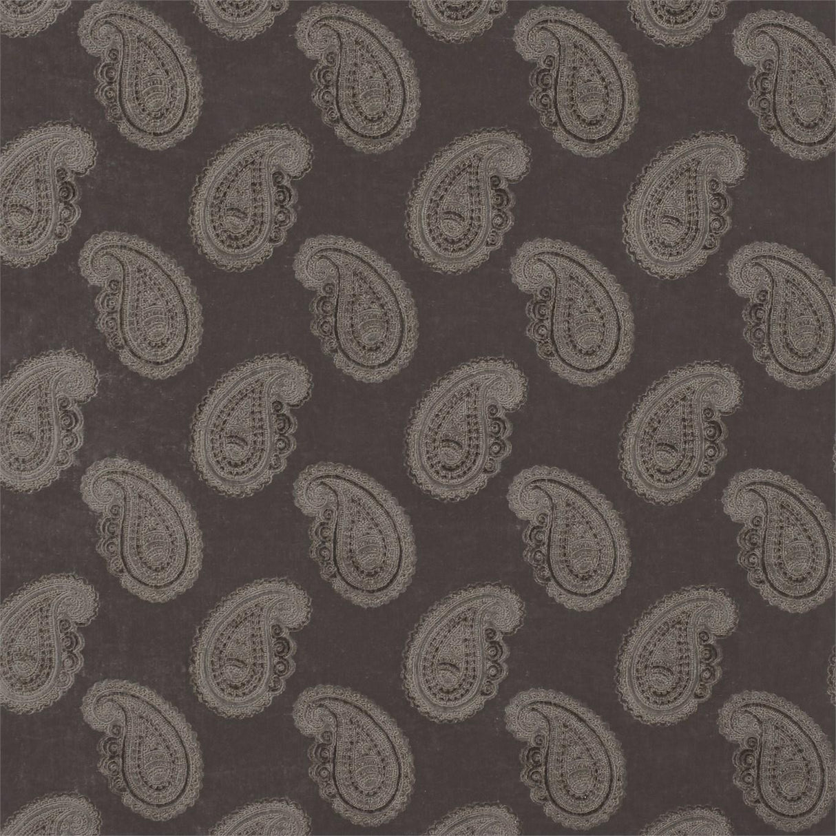 Zoffany Orissa Velvet Sable Fabric