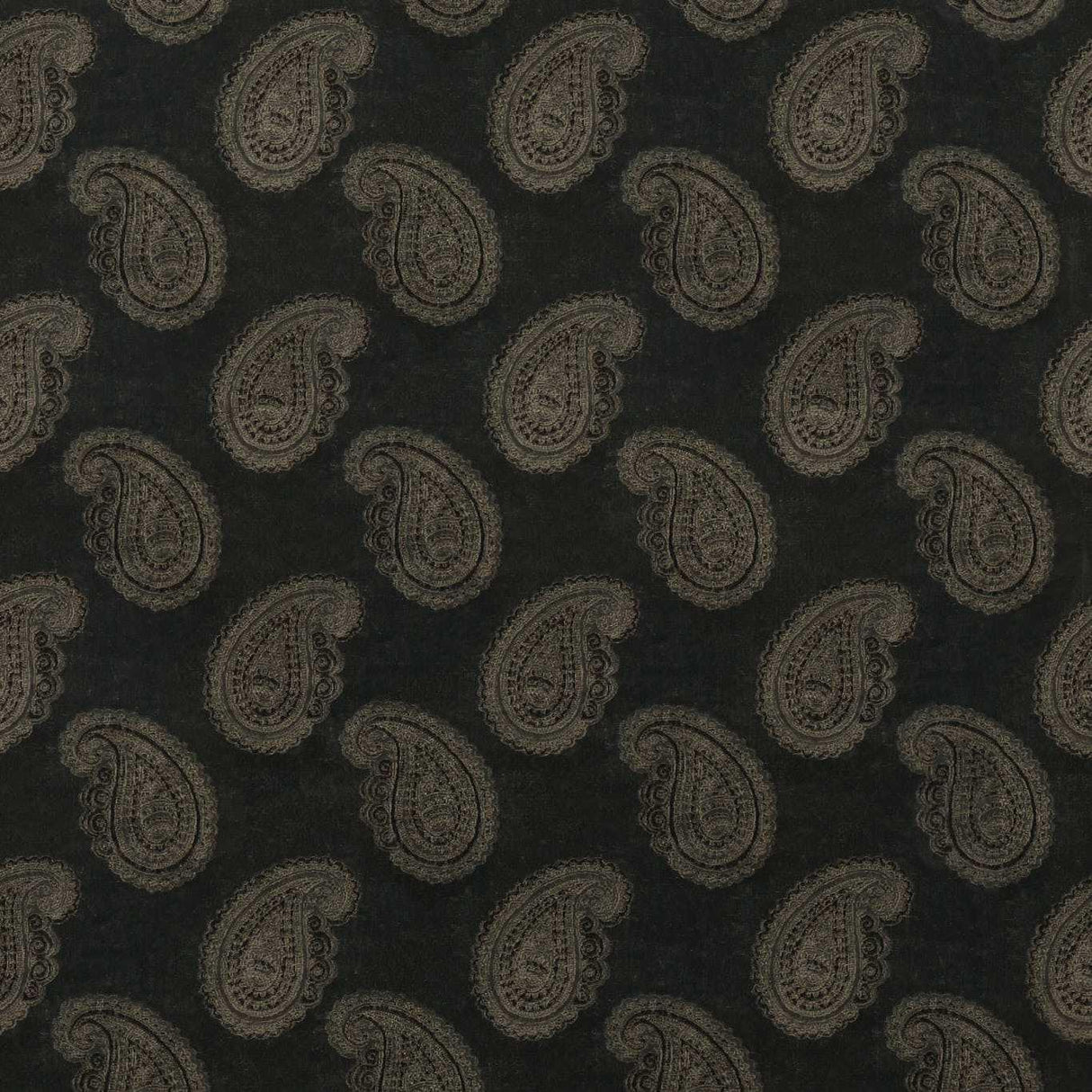 Zoffany Orissa Velvet Mole Fabric