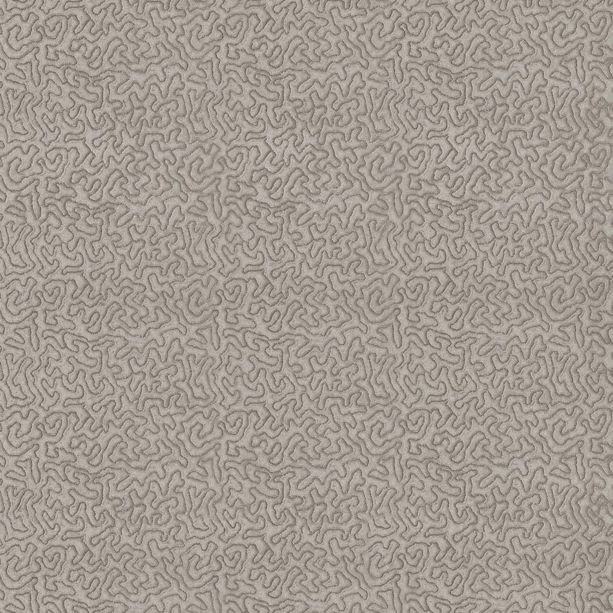 Zoffany Maze Silver Fabric