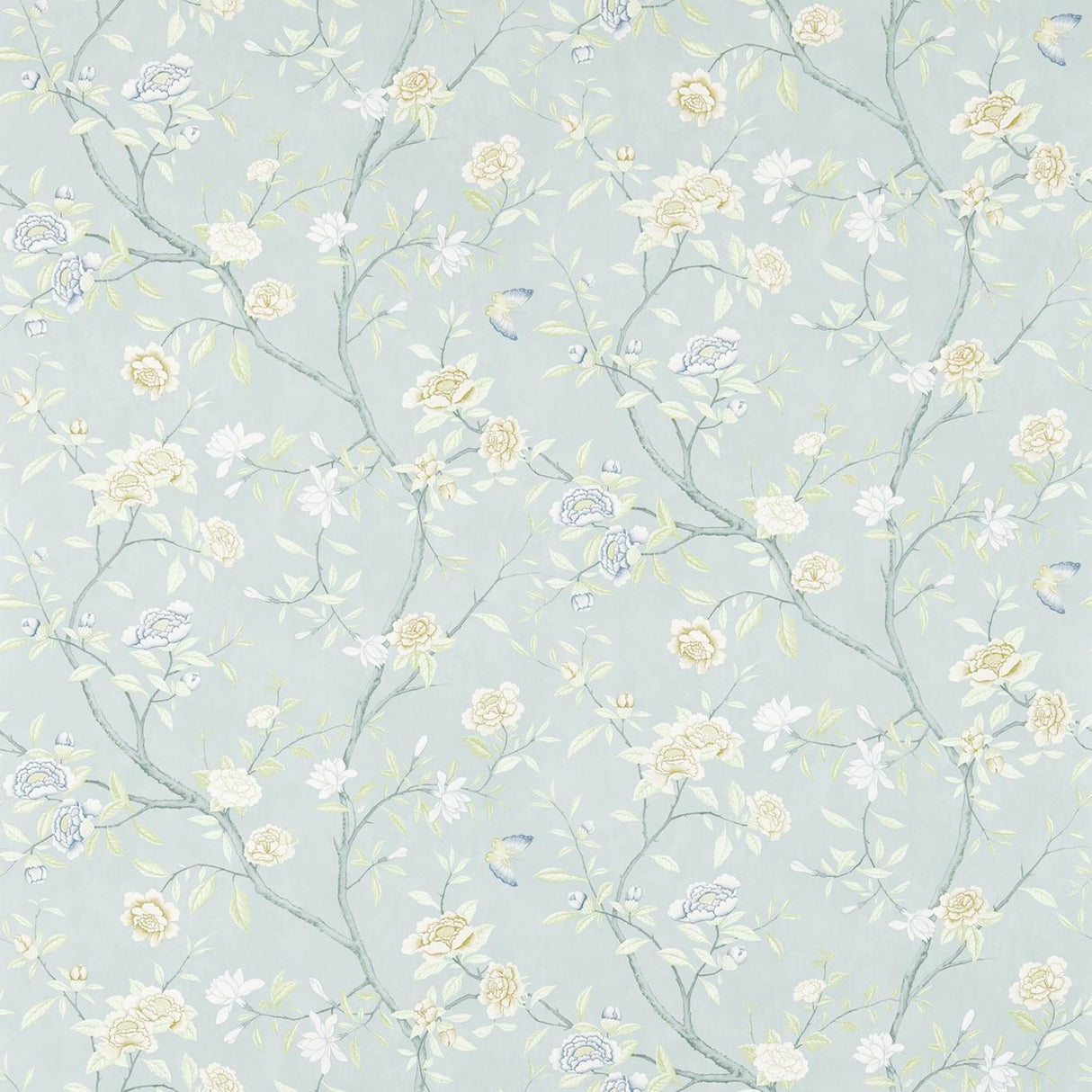 Zoffany Nostell Priory Slate Wallpaper