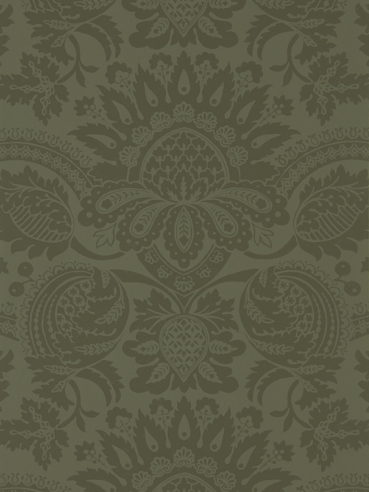 Zoffany Pomegranate Olivine Wallpaper