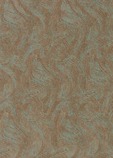 Zoffany Hawksmoor Oxidised Copper Wallpaper