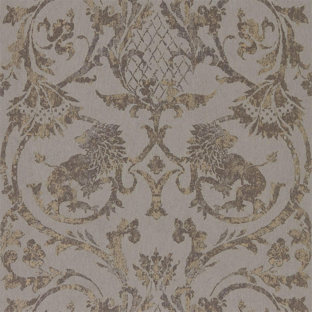 Zoffany Landseer Antique Bronze Wallpaper