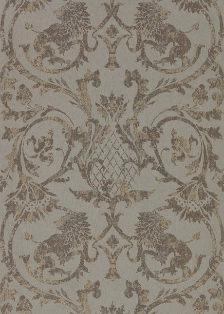 Zoffany Landseer Antique Bronze Wallpaper