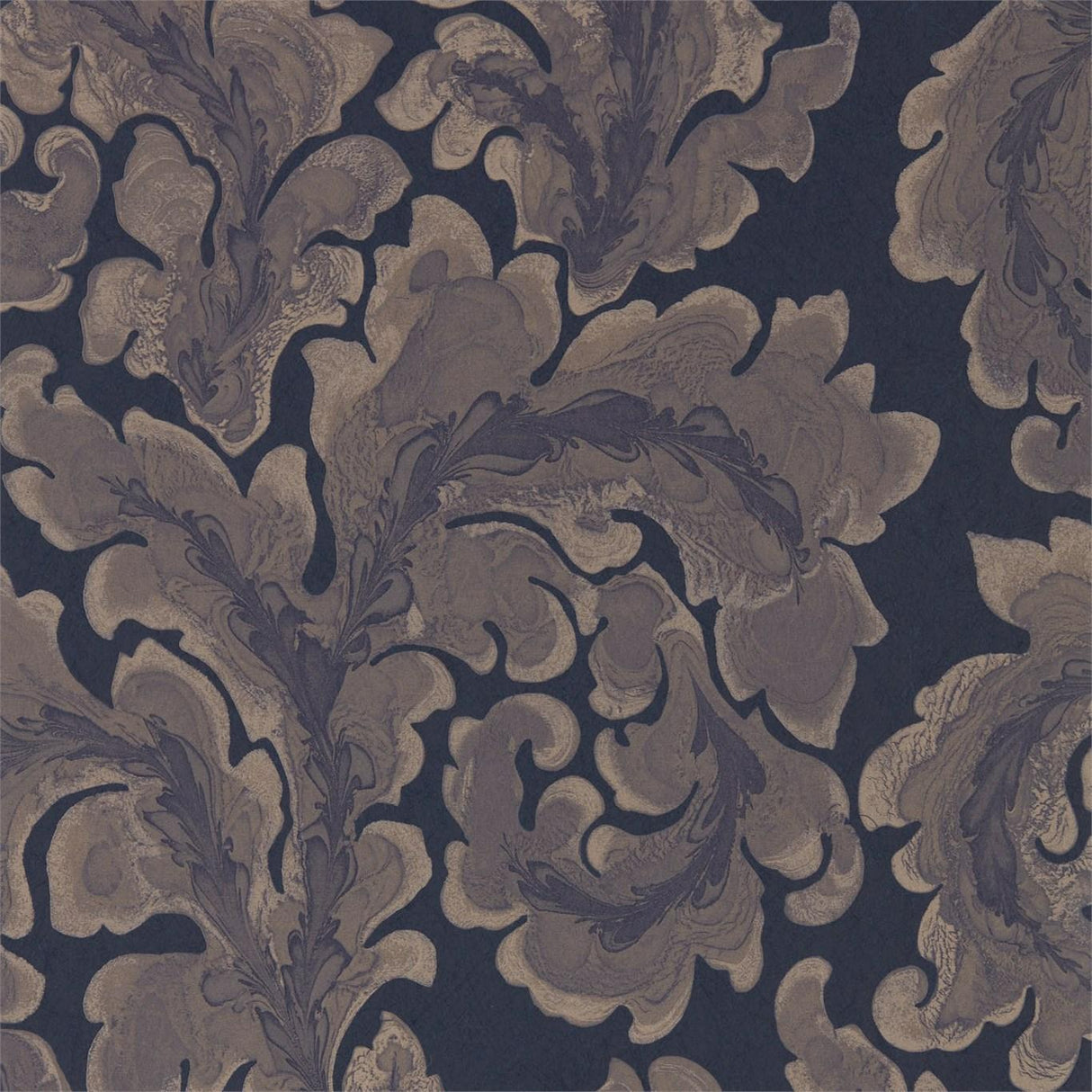 Zoffany Acantha Ink Wallpaper