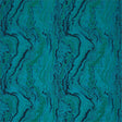 Zoffany Serpentine Blue Malachite Fabric