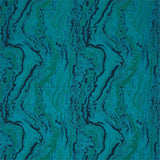 Zoffany Serpentine Blue Malachite Fabric