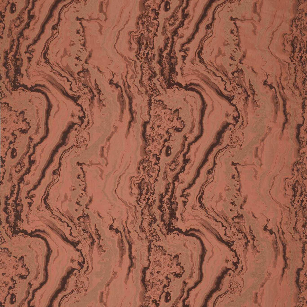 Zoffany Serpentine Henna Fabric