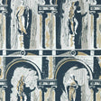 Zoffany Montacute Platinum Grey/Ink Wallpaper