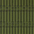 Zoffany Columns Olive/Bone Black Wallpaper