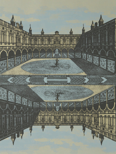 Zoffany Royal Exchange Taloyrs Grey/Platinum Wallpaper