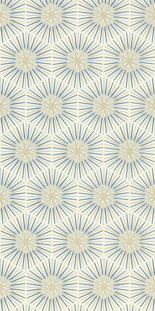 Zoffany Spark Sapphire Wallpaper