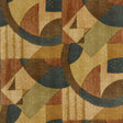 Zoffany Abstract 1928 Antique Copper Wallpaper