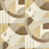 Zoffany Abstract 1928 Taupe Wallpaper