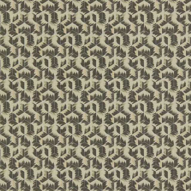 Zoffany Tumbling Blocks Stone Wallpaper